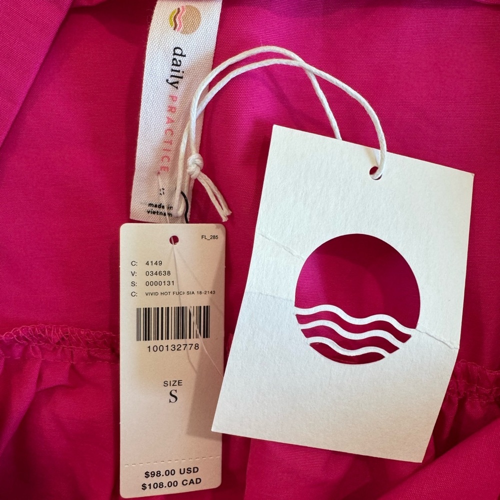 Anthropologie Daily Practice Sleeveless Notch-Neck Mini Dress - Picture 7 of 8